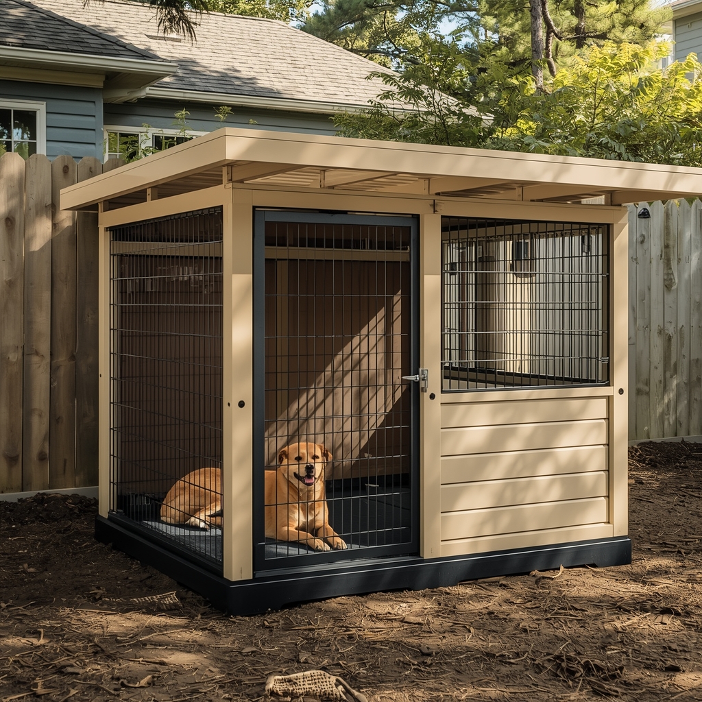 Boks za psa na pravilnom mestu