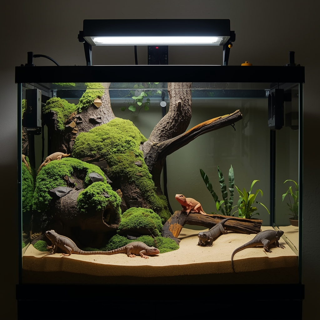 Pravilni uslovi terarijuma za gajenje reptila