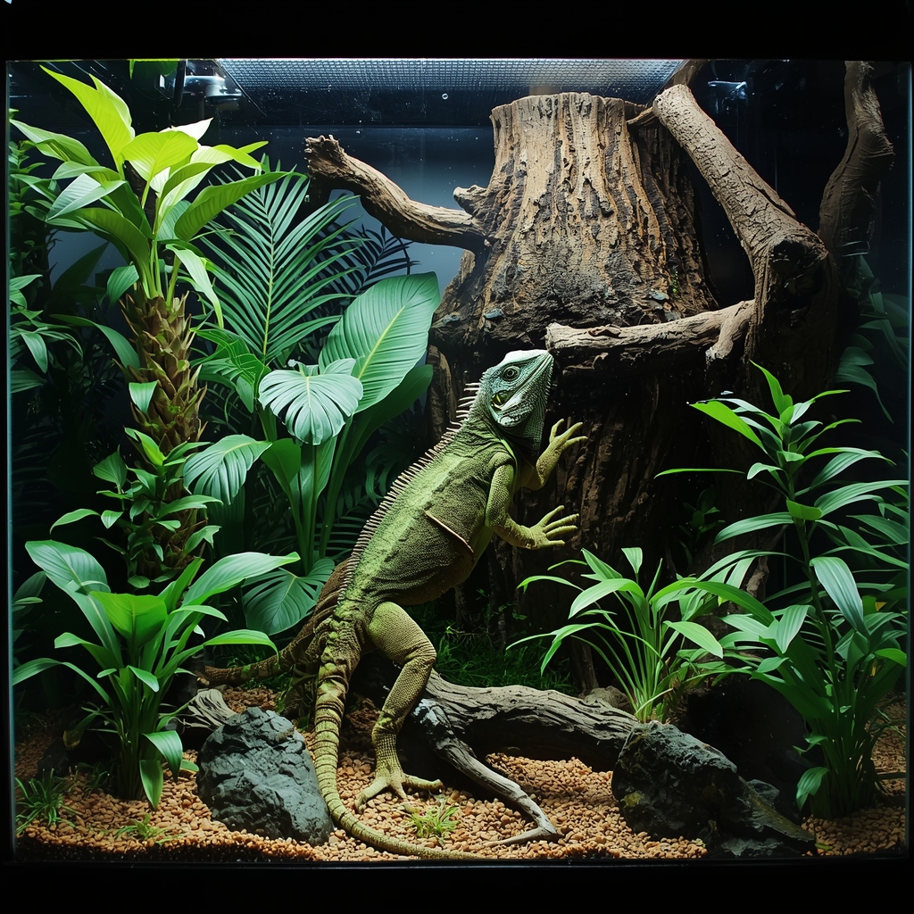 Terarijum za zelenu iguanu