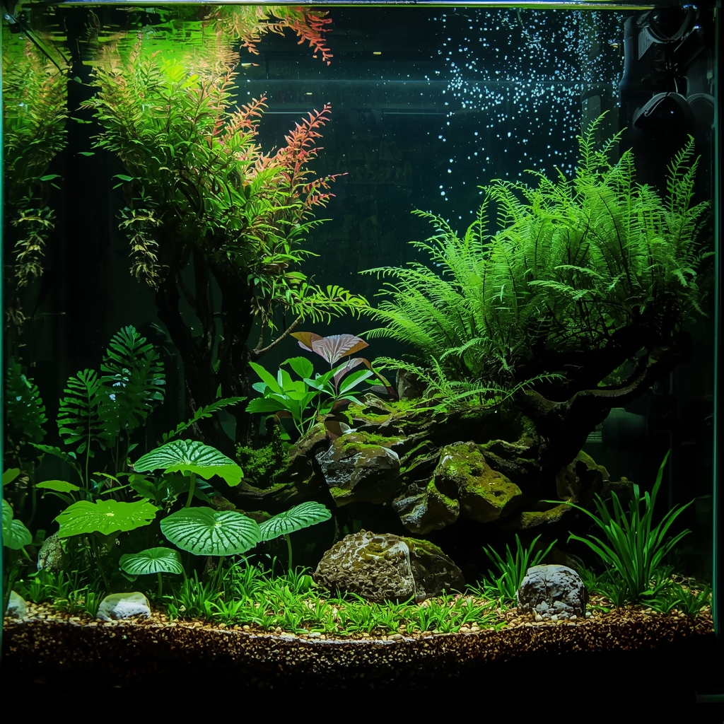 akvarijumske biljke u prirodnom akvarijumu